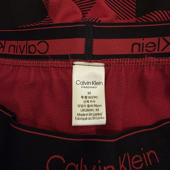 Calvin Klein Women's Modern Cotton Holiday Joggers - Picture 4 of 4